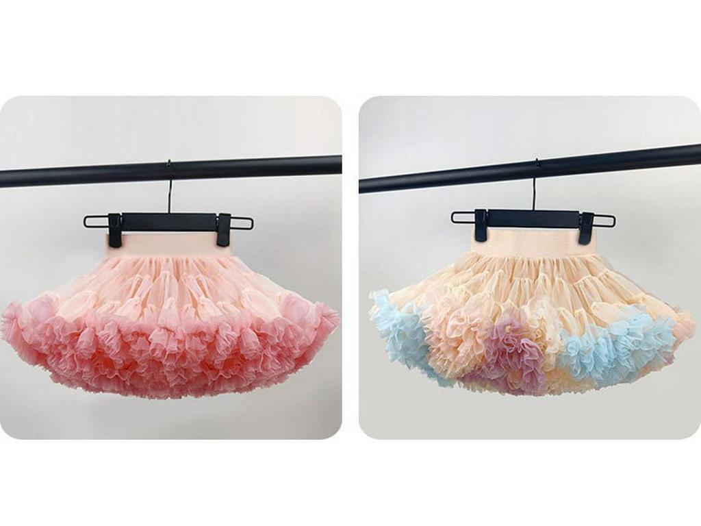 Girls' Autumn/Winter New Style Mesh Tutu Skirt
