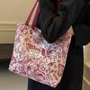 Large Capacity Single Shoulder Handbag for Women New Canvas Bag for Women Ins Versatile Shopping Commuter Tote Bag for Women