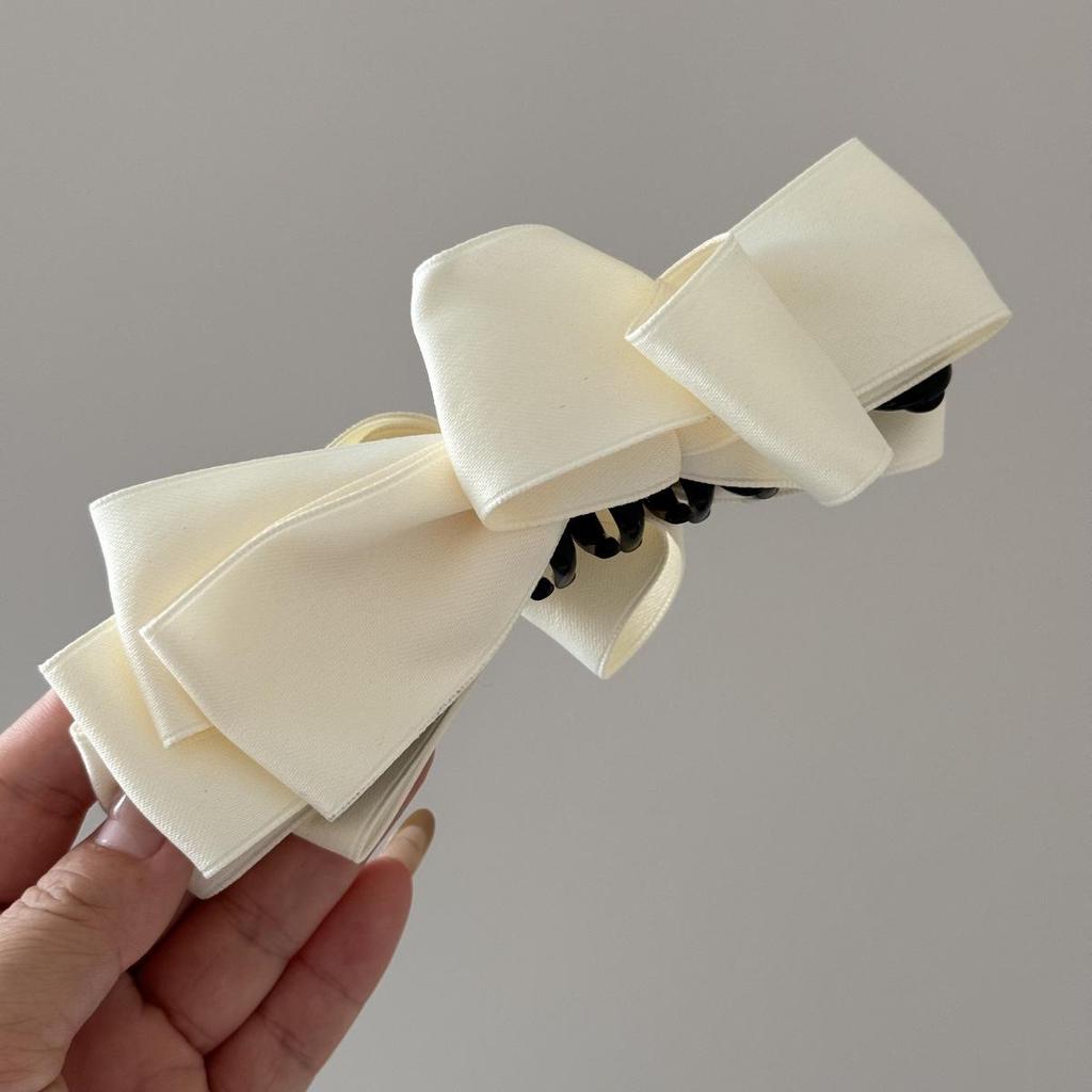 Korean Style Large Banana Clip for Thick Hair – High-End Vertical Twist Hair Accessory for Women