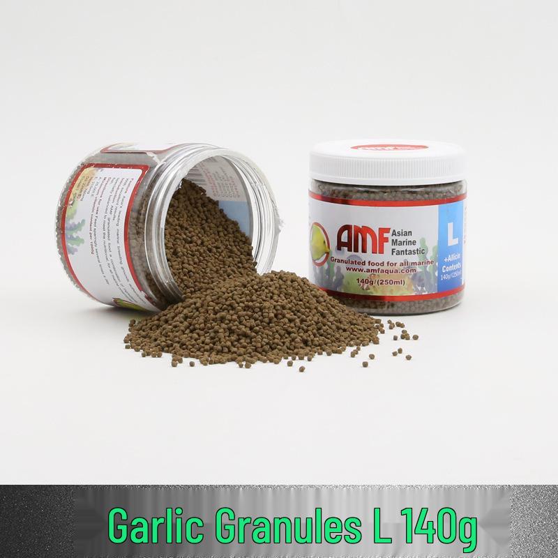 AMF Allicin Marine & Freshwater Fish Food: Seaweed Granules & Algae Flakes