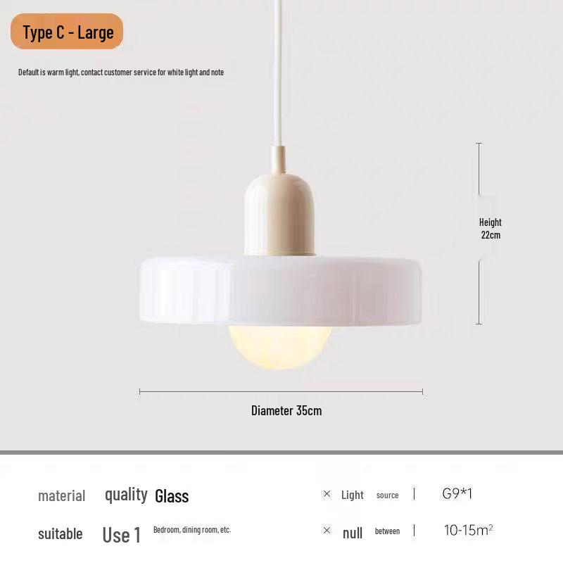 Vintage Memphis Green Glass Pendant Lamp - Modern Bauhaus Bedside Chandelier