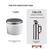 Insulated Thermos Lid with Silicone Cork and Wooden Top for Hot Water Bottles