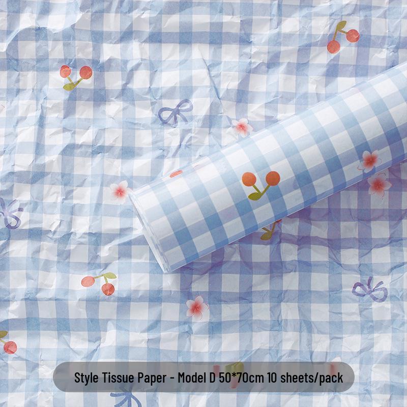 Goddess Festival Dopamine Series Hand-Crumpled Tissue Paper for Flower Bouquets.