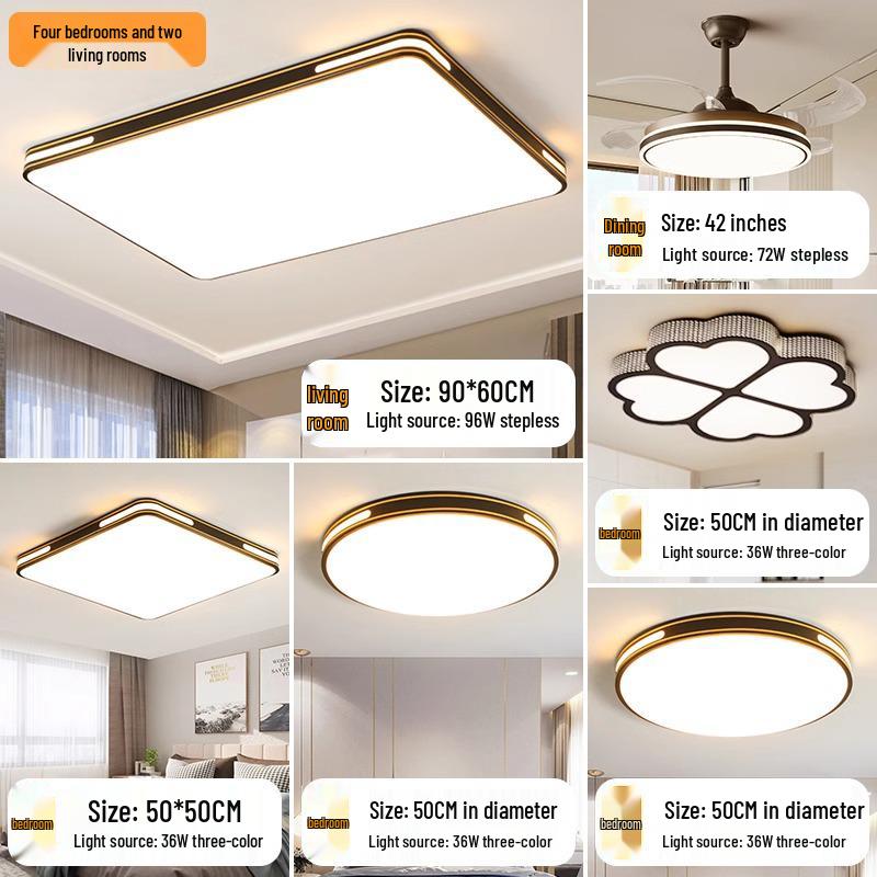 2025 Modern LED Ceiling Light: Super Bright for Living Room, Bedroom, or Restaurant