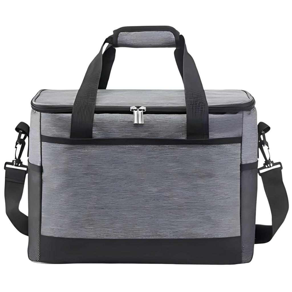 Mellbo Cooler Box, Insulated Cooler Bag, with Mesh Pockets On Both Sides, Perfect for Outdoor Activities, Camping, and Events, Handheld or Shoulder