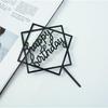 Food Grade Acrylic Cake Inserts for Birthday Wedding Decor