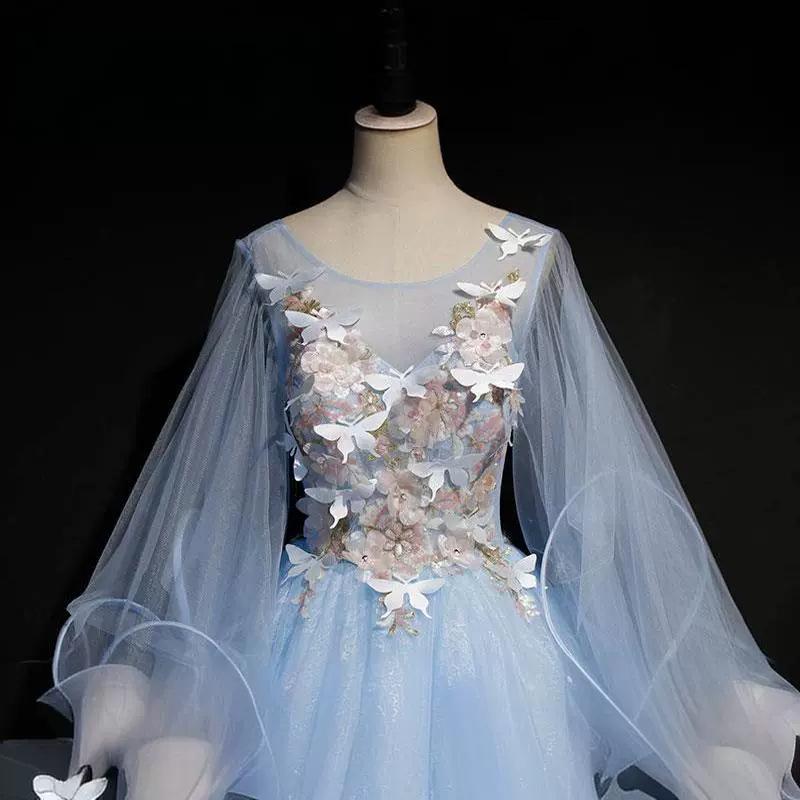 Colorful Yarn Stage Performance Dress - Puffy Skirt, Art Exam, Evening Wear, Photo Studio, Wedding, Slimming Fit