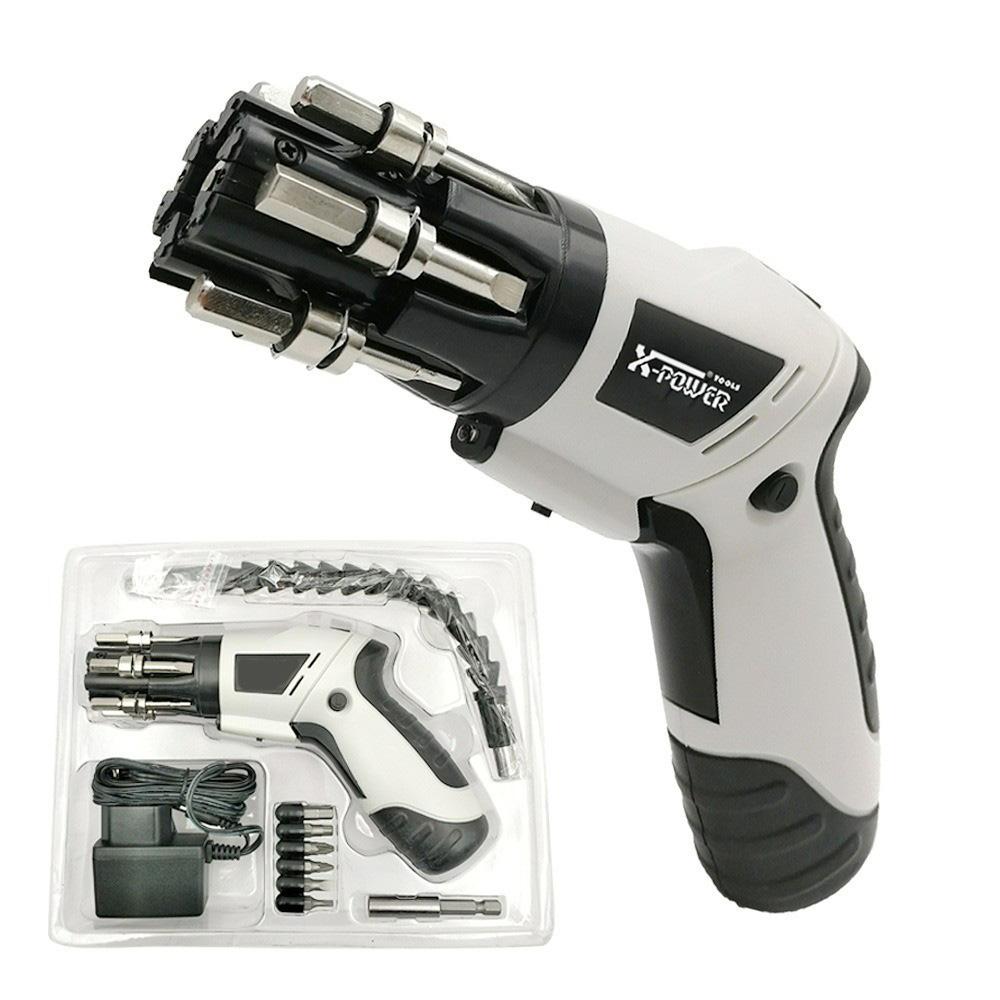4.8v Cordless Screwdriver Wireless Battery Powered Screwdriver Drill Multifunctional Rechargeable Mini Electric Screwdriver Set
