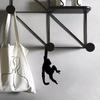Banana Storage Rack Creative Shape Good Load-bearing Rustproof Corrosion Resistant Under-Cabinet Banana Hanger Monkey Wall Hook Kitchen Supplies