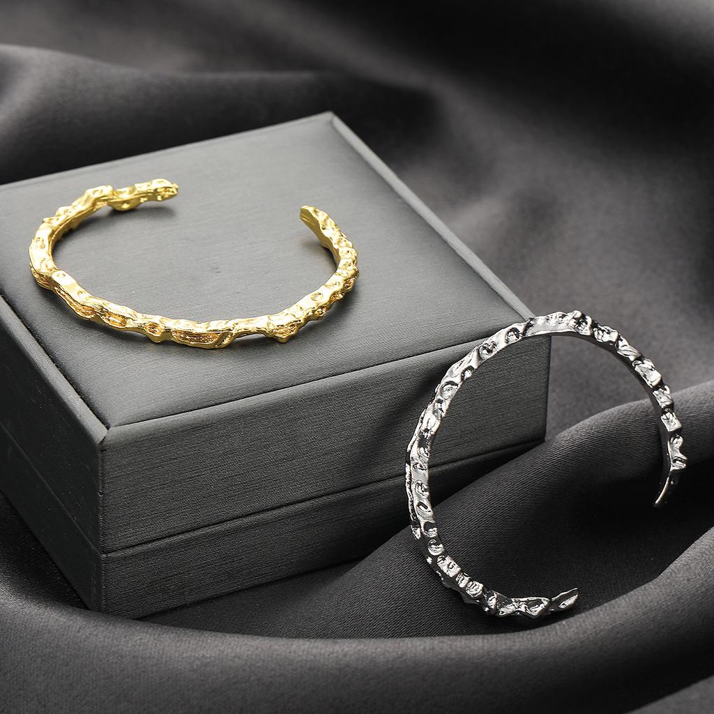 Korean Version of Creative Texture Bracelet Fashion Personality Opening Niche Personality Bracelet Girlfriend Hip Hop Style Bracelet