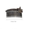 Acrylic Invisible Extra Hair Holder Teeth Extra Hair Holder Rhinestone Star Hair Comb  Daily