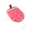 Haustierkissen HD-Druck Niedlich Weich Bequem Universelles Haustierbett Hundematte für Zuhause Outdoor Wassermelone