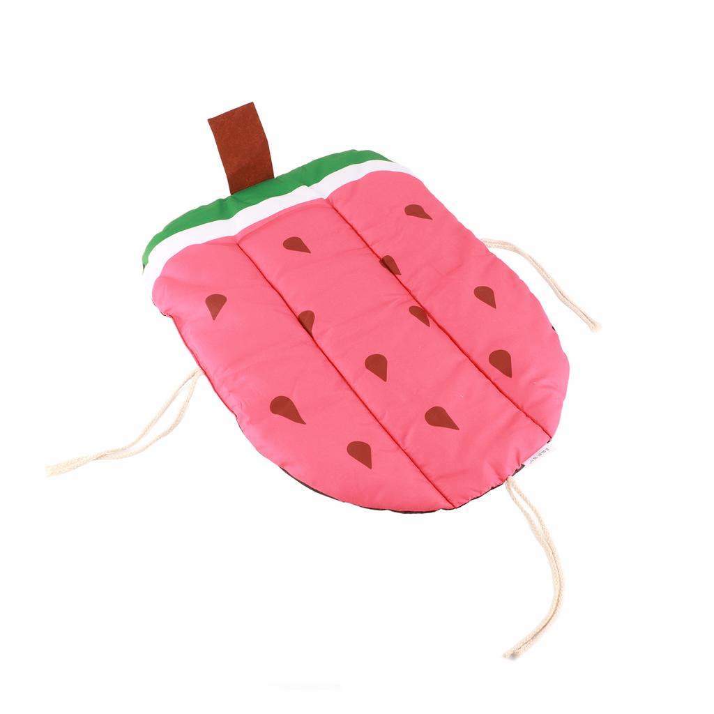 Haustierkissen HD-Druck Niedlich Weich Bequem Universelles Haustierbett Hundematte für Zuhause Outdoor Wassermelone