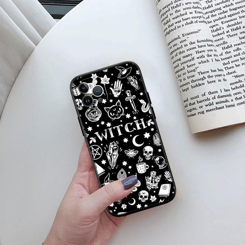Hexe Divination Tarot Mond Neu Hochwertige Handyhülle für Xiaomi Poco M4 M5 M6 M7 X3 X6 X7 Pro