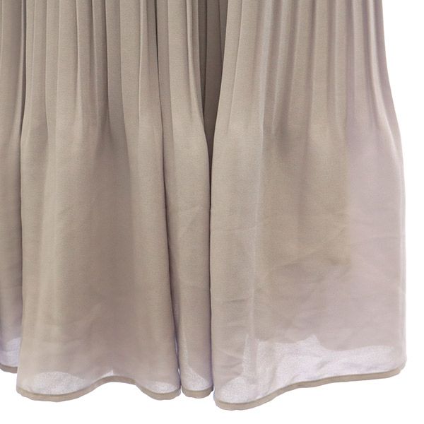 unused eimy istoire Long sleeve Long dress S Draped pleated flare dress Women Used