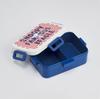 Skater Adult Lunch Single Dishwasher Microwave Made in Snoopy Check Box, 4-Point Lock, Layer, 650ml, Safe, Safe, Japan, Logo, YZFL7-A