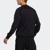 adidas Th Swt Dk Ref Logo Printing Sports Pullover Round Neck Black Men's GP0995