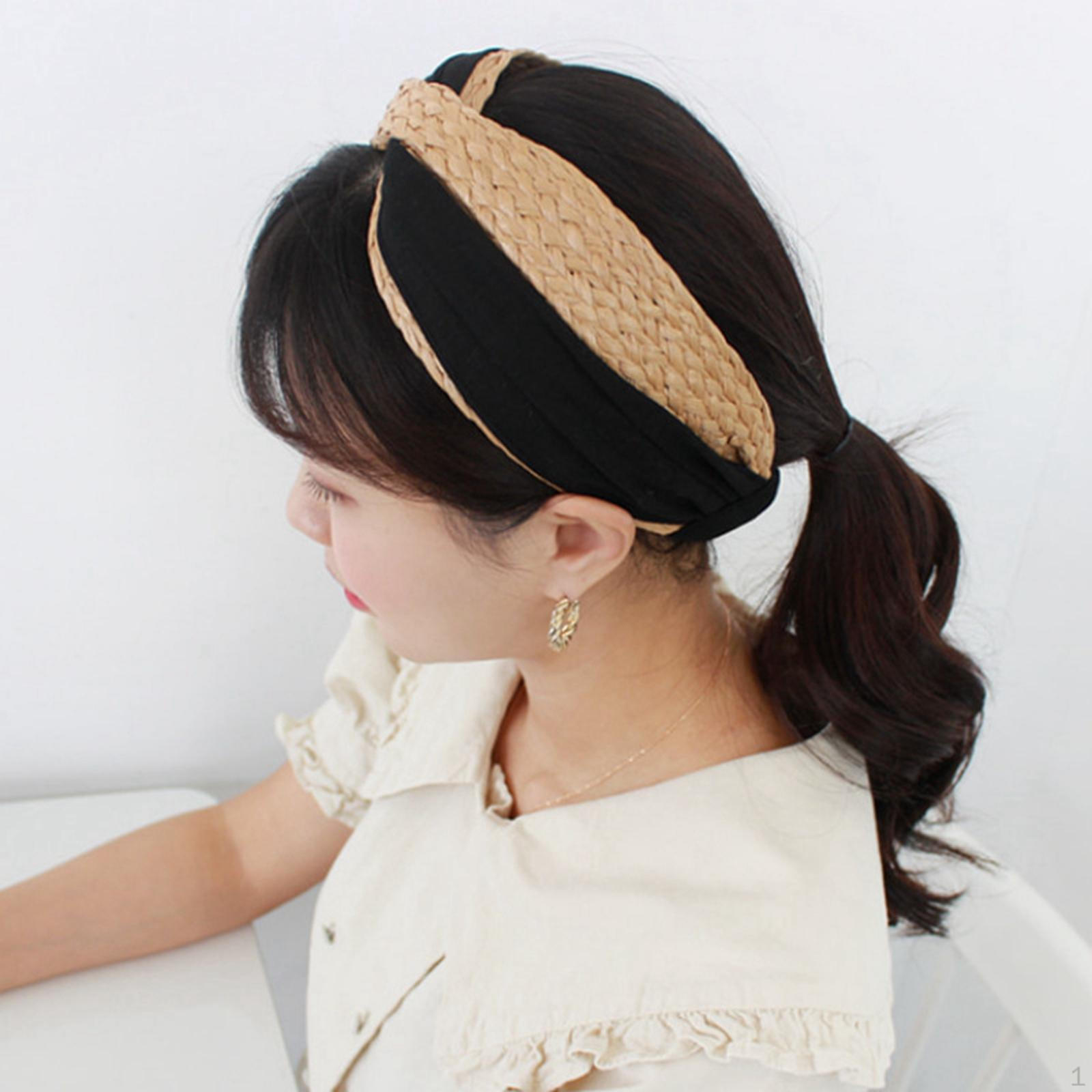 Lafite Boho , Twisted Hair Accessory Wide Band Hairbands for чёрный