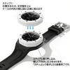 Compatible Swatch Royal Pop Watch Strap and Bezel Soft Resin Sweatproof Replacement Watch Strap Position [Tyqzor] Set, Band, Flexible, Durable,
