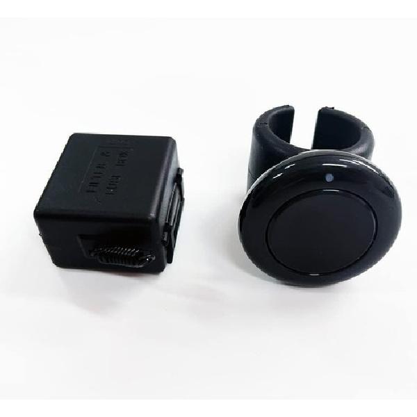 Car Refit Steering Wheel Wireless Horn Button Quick Switch 12V Universal Black