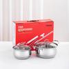 Lechu Huali 2-Piece Stainless Steel Milk & Soup Pot Set