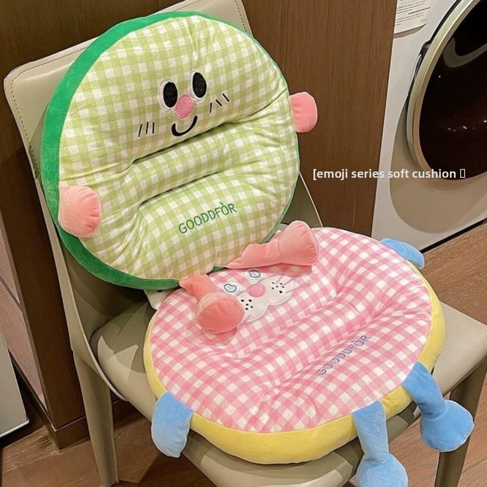 Anti-Slip Seat Cushion Ultra Soft Office Chair Pad Creative Car Seat Pad Student Dormitory