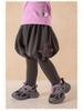 2025 Winter Tongbei Girls' Skirt Pants: Cute, Warm, Versatile 2-in-1