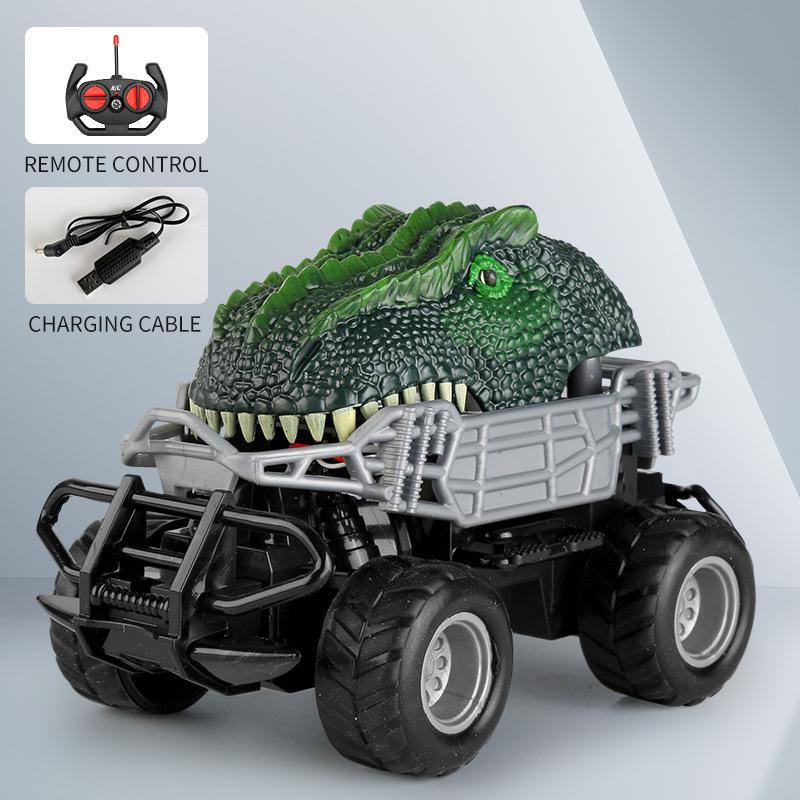 

Four-Way Remote Control Car Dinosaur Shape Children S Toys Off-Road Biggie Climbing Racing