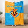 Villareal Print Flannel Blanket High Quality Warm Comfortable Cover for All Seasons Perfect for Gifts Home Decor