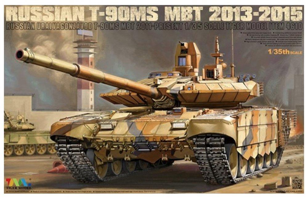 

Tiger Model Russian Army Main Battle Tank Plastic Model TML4610 1/35 T-90MS 2013-2015