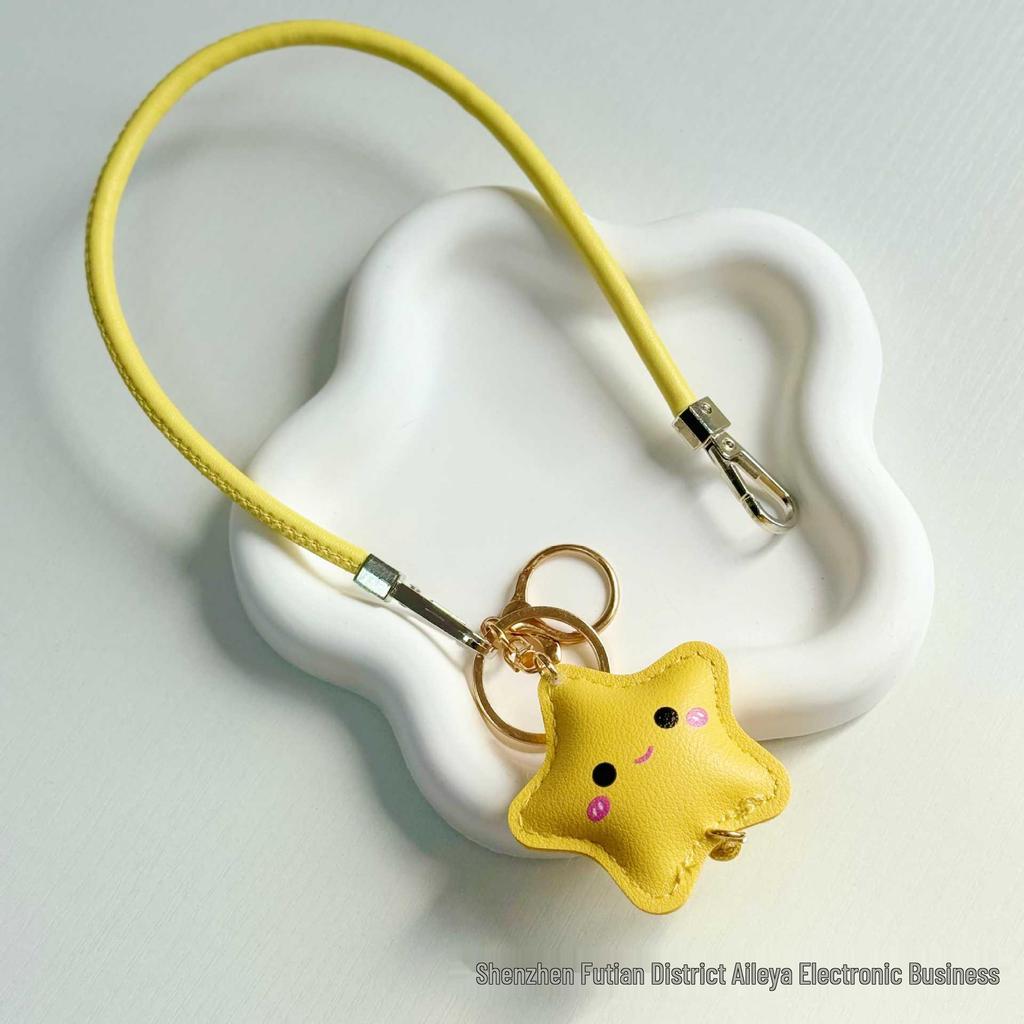 Kleiner Stern Taschenanhänger Lanyard: Stabiler Anti-Verlust-Glockenanhänger zur Dekoration von Handy & Buch