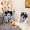 Beautful A-Audrey Hepburn Pillow Case Pattern Printed Pillowcase For Living Room Sofa Cushion Cover