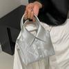 Fashion Pu Small Shoulder Bag With Topstitch Detail For Daily Use