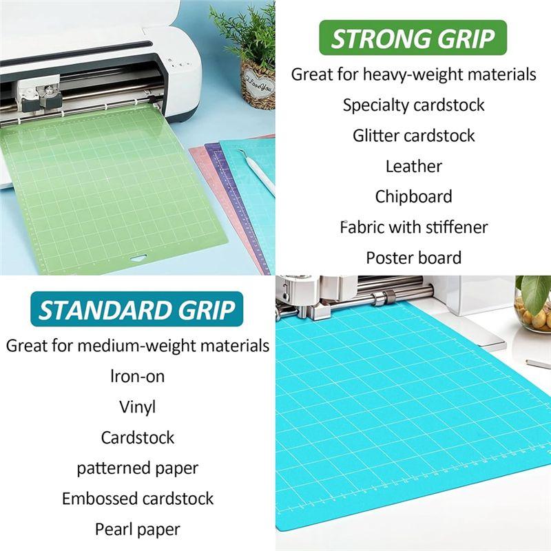 Aug. 10 Pack Cutting Mats -12X12inch Cutting Mats Accessories - Mats For Explore Air 2/ Maker 2/3