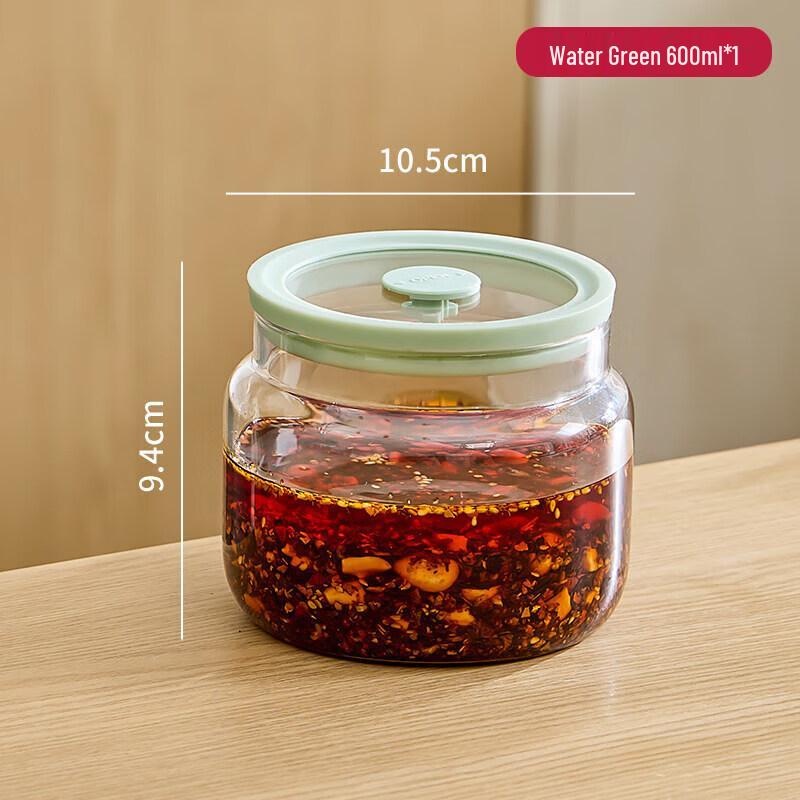 Food-Grade Glass Storage Jar with Lid