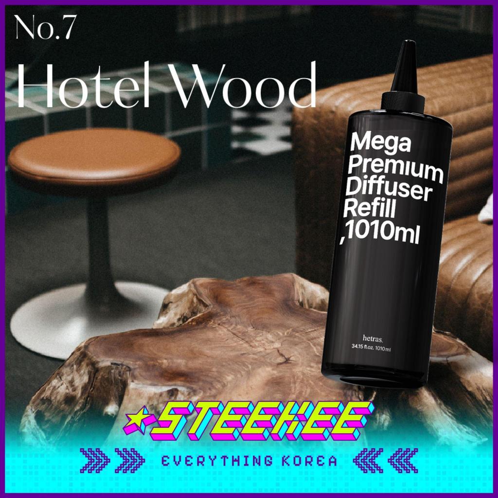 hetras Mega Premium Large Capacity Diffuser Refill 1010ml by Steekee Korea 3046
