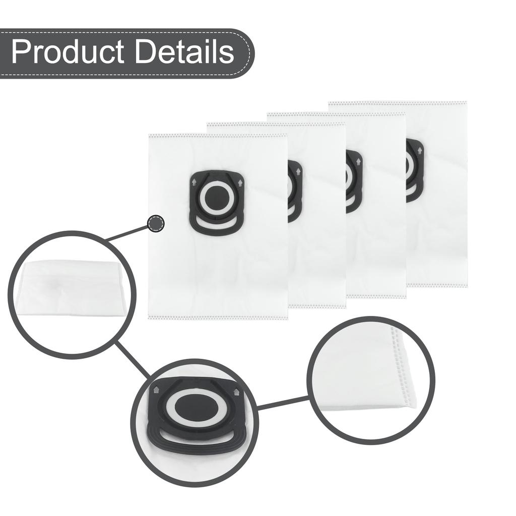 Ultra Fine Filtration Replacement Spare Parts Dust Bag for Tefal X Plorer Serie 75 S+ Vacuum Secure Fit Solution