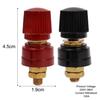 M6 Pure Copper Terminal Connector 6mm Power Junction Post Connectorfor for Car Power Inverter Solar Battery Welding Machine DIY