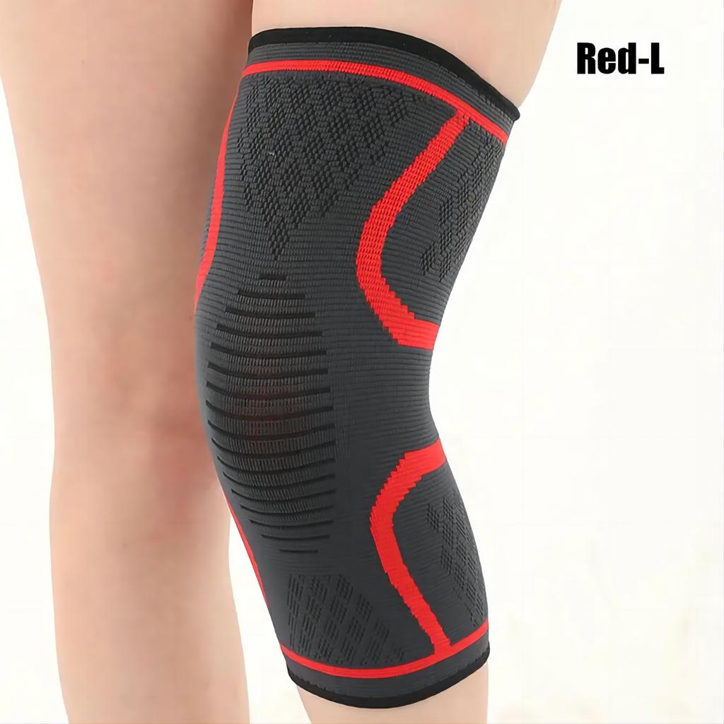 1PCS Fitness Running Cycling Knee Support Braces Elastic Nylon Sport Compression Knee Pad Sleeve for Basketball Volleyball