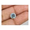 light Blue Portuguese Cut Moissanite Diamond
