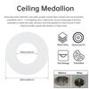 Downlight to Pendant Light Adapter Kit 5 - 7inch Recessed to Pendant Light Converter Kit with E26 Socket, Ceiling Light Accessories