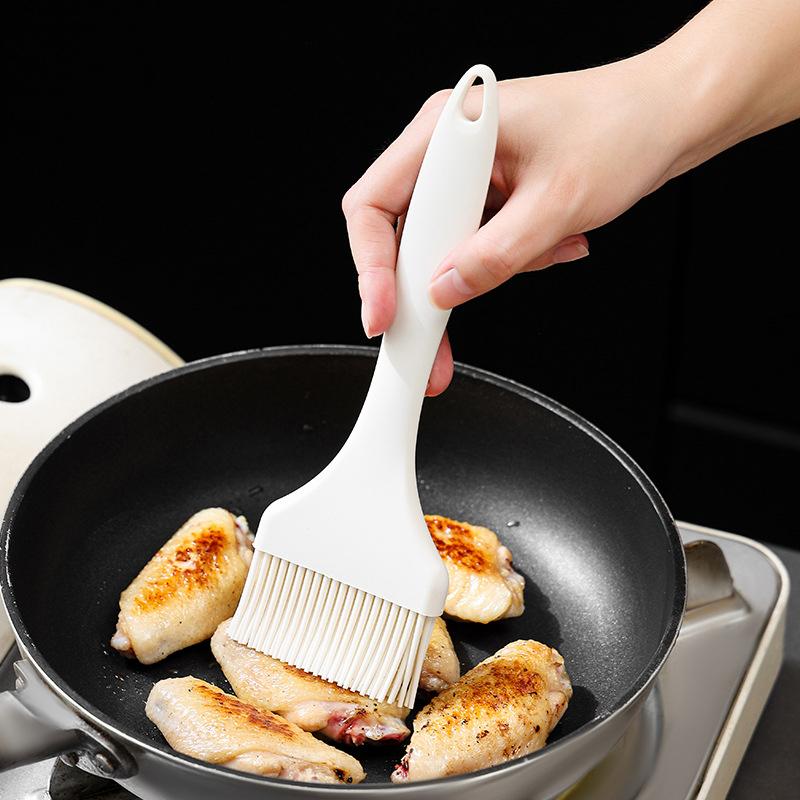 Wide Silicone Oil Brush Pancake Brush Baking Resistant To High Temperatures Without Shedding Kitchen And Household Sauce Brush