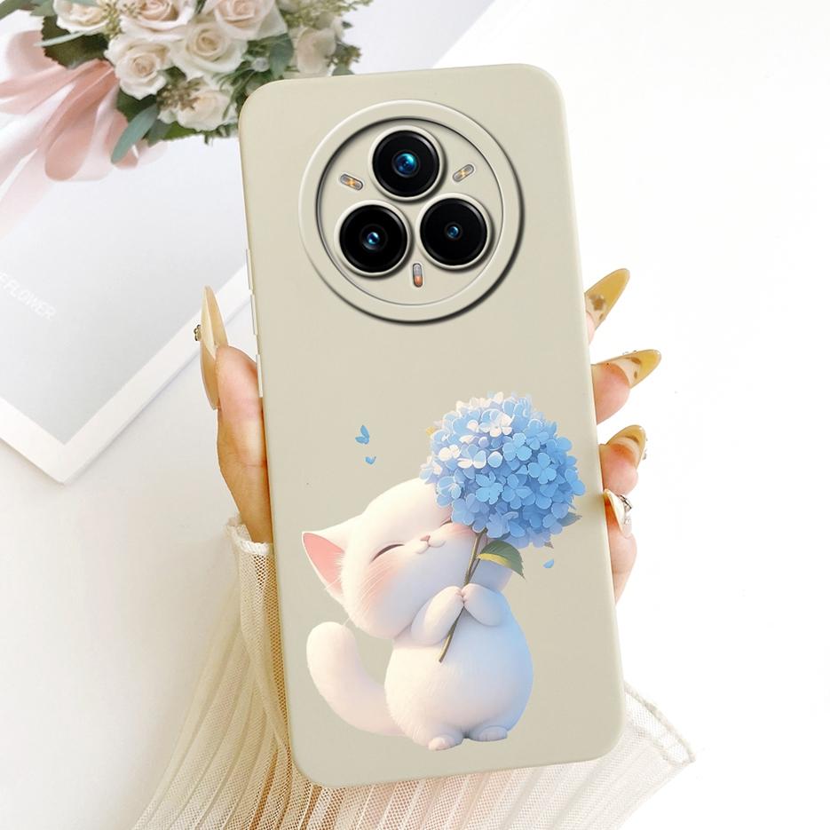 Per Realme 14 Pro 5G Custodia RMX5056 Cool Gufo Drago Copertura Dipinta Custodia Morbida in Silicone Per Realme 14 Pro Plus Realme14 Pro+ 5G Guscio