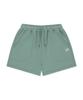BROWNBREATH W Tag Sweat Shorts - Light Blue