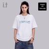 CHOCOOLATE Unisex 2026 Summer Floral Logo Drop Shoulder T-Shirt
