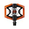 CRANK BROTHERS Ultralichte Klikpedalen Double Shot Oranje 574636