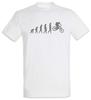 Bycycle Evolution T-Shirt Fun Driver Charles Darwin Sport Sports