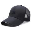 Spring and summer breathable baseball cap light and thin mesh cap R standard cap men's and women's outdoor visor fishing cap