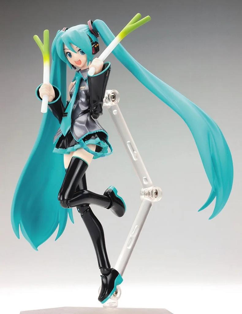 Anime 041 Hatsune Miku Action Figure Figure Toys Ornaments Activities Singing Microphone Shake Onion Ornament Set Gift