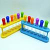 ABS Plastic Graduated Test Tubes Set Clear ABS Droppers Pipettes with Scale for Liquid Transfer School Lab Experiments